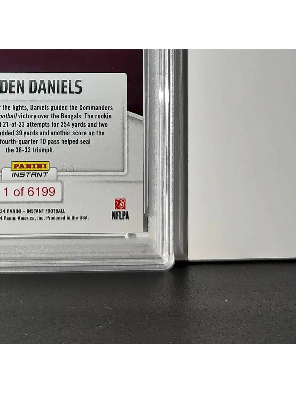Jayden Daniels Rookie 2024 Panini Instant NFL #54 PSA 10 Gem Mint
